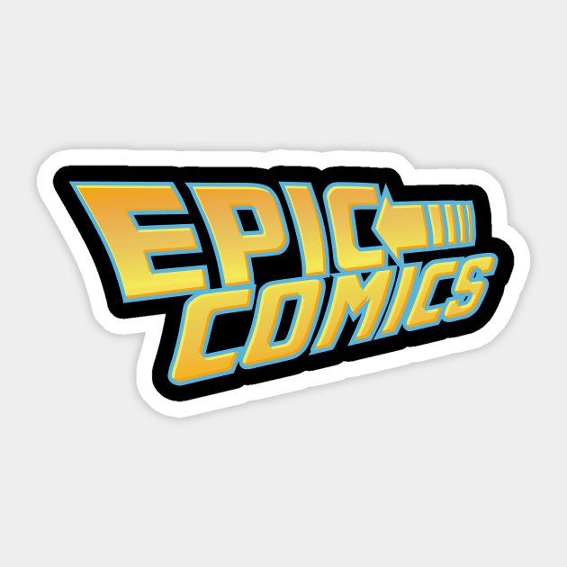 EPIC BTTF Shirt Sticker by EpicComics